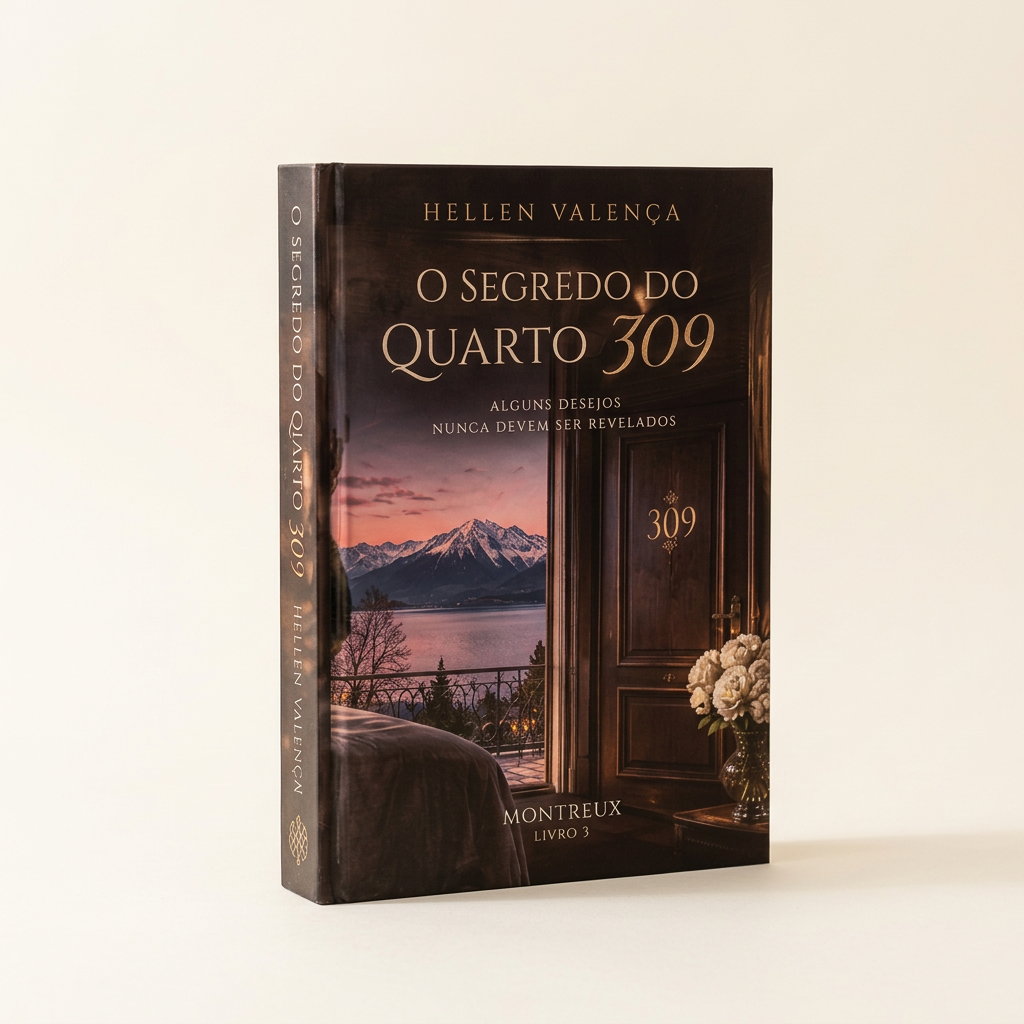 Apresentação da capa do romance digital O Segredo do Quarto 309